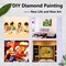 Diamond Art Kits for Adults Santa Claus, 5D Diamond Art Kit for Beginners Christmas, DIY Paint with Round Full Drill Diamonds Paintings Gem Art for Home Wall Decoration Gift-16X20 Inch-10